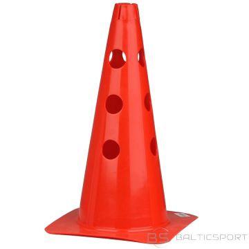 Maxwel Pachołek z otworami 37,5 cm / 37,5 cm / czerwony
