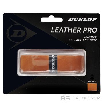 Tennis racket replacement grip DUNLOP Leather Pro 1-blister