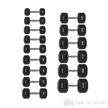 Гантель HEX PRO 25 кг