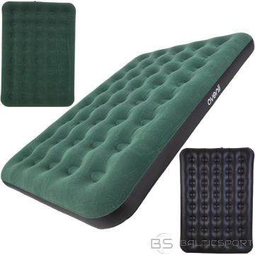 Jilong FLOCKED MATTRESS 2-PERSON CLOUDCOIL GREEN 191x137x22CM 24644