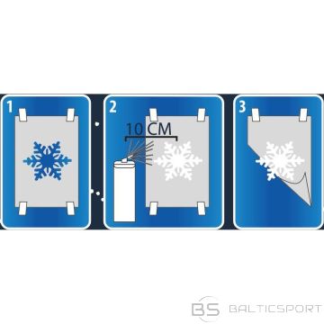 Christmas Decoration Mākslīgā sniega aerosols Ziemassvētku eglītes logam 300 ml