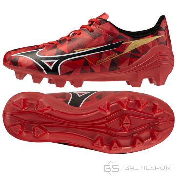 Mizuno Alfa II Select Jr FG Shoes P1GB256560 / Red / 36 1/2