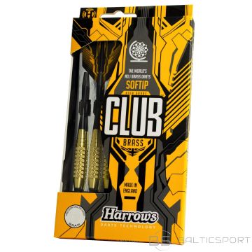 Дротики Softip HARROWS CLUB BRASS 3x14gK