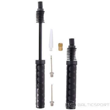 Dunlop Насос для мячей 23,5 см с иглой и аксессуарами, двунаправленный (не применимо)