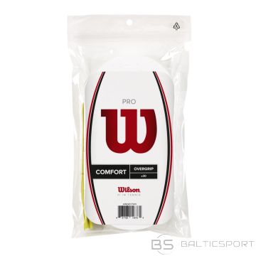 WILSON PRO OVERGRIP balts (30gb.)
