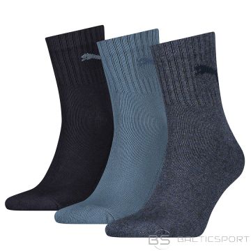 Puma Short Crew Socks 3 Pairs 906110 14 / Blue / 35-38