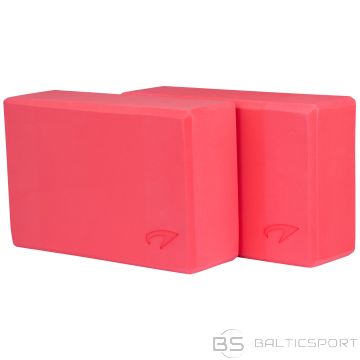 Yoga brick AVENTO 42YA 2pcs Pink