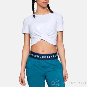 Футболка Under Armour Lightweight Lux Crop Tee W 1305484-100 (XL)
