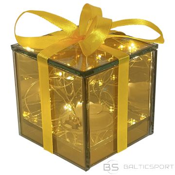 Elektrisks dekors Dāvana ar LED virteni h7cm