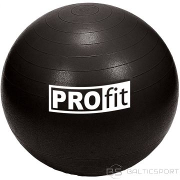 Profit мяч 55см черный с помпой DK2102 (Н/Д)