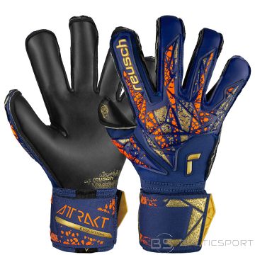 Rękawice Reusch Attrakt Gold X Evolution 54 70 964 4411 / granatowy / 9,5