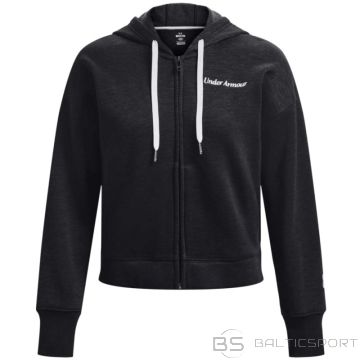 Under Armour Essential Fleece Script FZ Hoodie W 1374 106-001 (L)