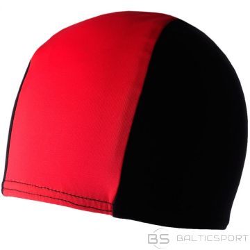 Inny Crowell swimming cap lycra-sr-black-red (N/A)