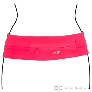 Schreuderssport Пояс для бега AVENTO 21PR L Fluorescent pink/Black/Silver