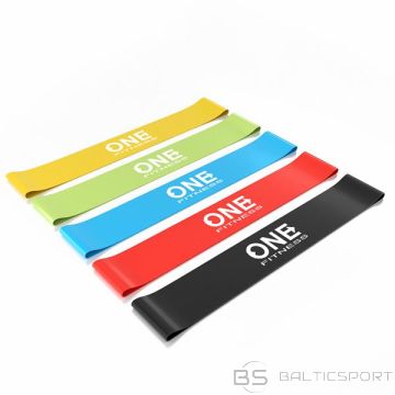 One Fitness PBF vingrošanas joslu komplekts 05 SLIM