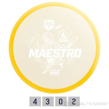 Discgolf DISCMANIA Midrange Driver MAESTRO Active Premium Yellow 4/3/0/2