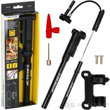 Mini sūknis velosipēdam DUNLOP 120 psi (8 bar)