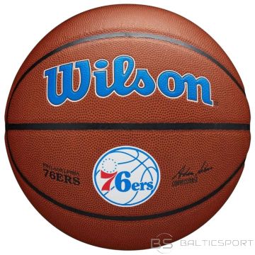 Basketbola bumba /Wilson Basketball Team Alliance Philadelphia 76ers Ball WTB3100XBPHI (7)