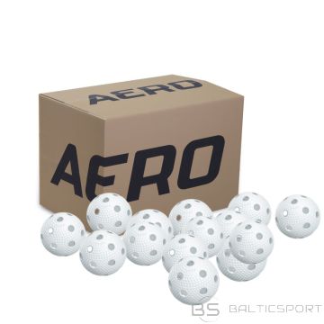Salming florbola bumbiņas AERO  200 p  box  baltas (4131891-0707)