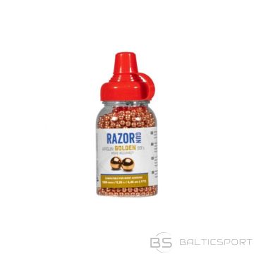 4,46 mm BBs RazorGun zelta tērauda lodīte 1500 (-)