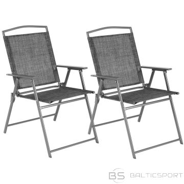 Saska Garden FOLDABLE GARDEN CHAIRS SYDNEY 55X68X91CM SET OF 2