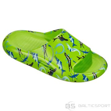 Beco Slippers for kids OCEAN DINOS 8 22/23 green