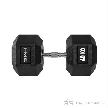 Gumijas hantele /HMS HEX PRO 40 KG HANELES