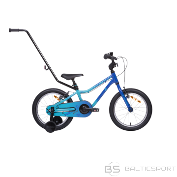 Bērnu velosipēds TABOU Rocket FR, 14'' zili tirkīza krāsā