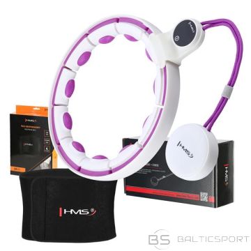 HMS KOMPLEKTĀCIJA HULA HOOP MAGNĒTISKĀ BALTA/VIOLETA HHM17 AR SVARU + SKATĪTĀJU + VIDUKĻA ATBALSTU BR163 RED