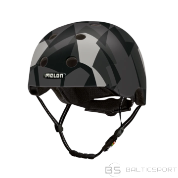 Bērnu ķivere MELON Black Widow, melna