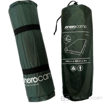 Enero Camp SELF-INFLATING TOURIST MATTRESS MATTRESS 180X50X3CM GREEN