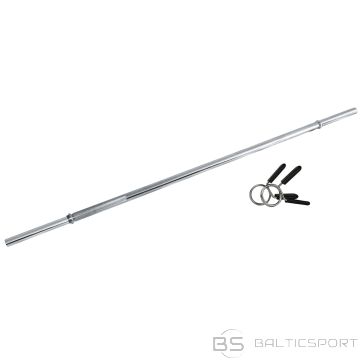 Toorx Barbell 180 cm D25mm - spring clip safety collar