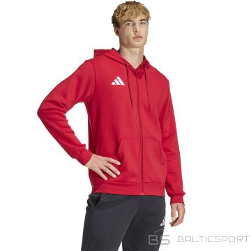 Adidas ENTRADA 26 Pilna rāvējslēdzēja jaka ar kapuci KF5944 / sarkana / M