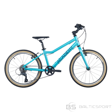 Ultraviegls bērnu velosipēds ACADEMY 4. klase, 20'' okeāna krāsas