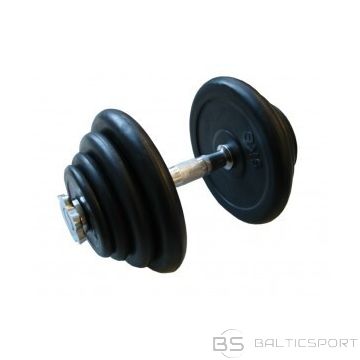 Provesport Surenkamas hantelis Prove 9kg (metaliniai gumuoti svoriai)