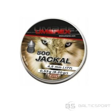 BS 4,5 mm Umarex Jackal Pointed Ribbed granulas 500 gab. (N/A)