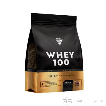 Olbaltumvielu pulveris TREC GOLD CORE WHEY 100 COCOLATE 900g