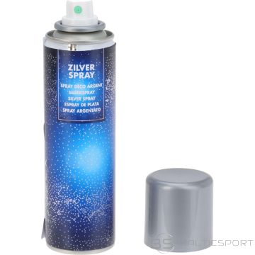 Christmas Decoration DEKORATĪVĀ LAKA 150ML SUDRABA