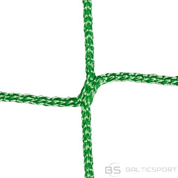 Futbola vārtu tīkls 5x2m zaļš,  3mm biezums - dziļums 0.8/1.5m