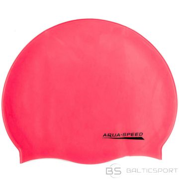 Aqua-speed Mono / senior / pink silicone cap
