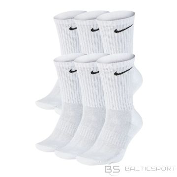 Nike Everyday Cushion Crew 6Pak SX7666-100 zeķes (42–46)
