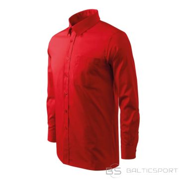 Malfini Style LS M MLI-20907 red shirt (XL)