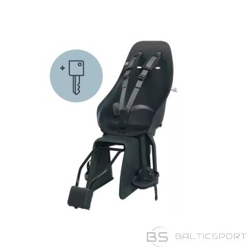 Bērnu krēsls ar rāmja stiprinājumu URBAN IKI Ta-ke, Bincho Black/Bincho Black, melns-melns