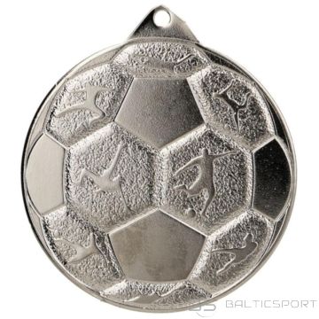 TĒRAUDA MEDAĻU FUTBOLA APĢĒRBS FI 50 MMC8850/S - SUDRABS (N/A)