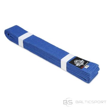 BS Karate kimono belt - blue 260 cm (280 cm)