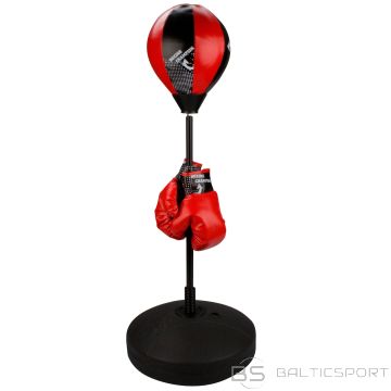  Boksa maiss bērniem /Bērnu boksa bumbieris ar statīvu/ Punchbag stand junior with gloves 