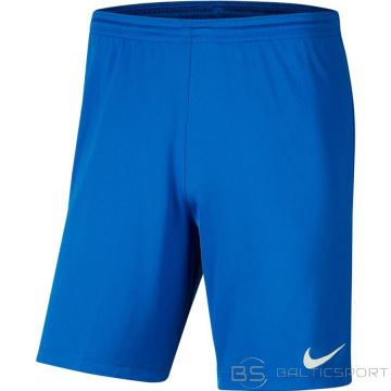 Nike Y Park III Boys BV6865 463 šorti / Zila / S (128-137cm)
