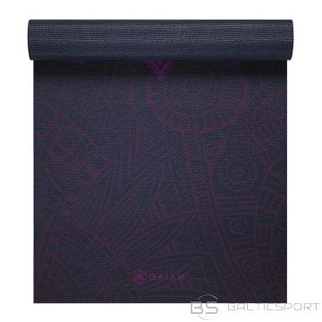 Yoga Mat Gaiam Plum Sundial 6 mm 62572 (N/A)