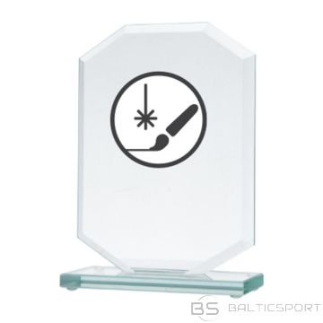 BS Gravēta stikla trofeja + krāsas pildījums (nav pieejams)