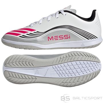 Adidas F50 Messi Club Jr IN Shoes JP7452 / White / 33